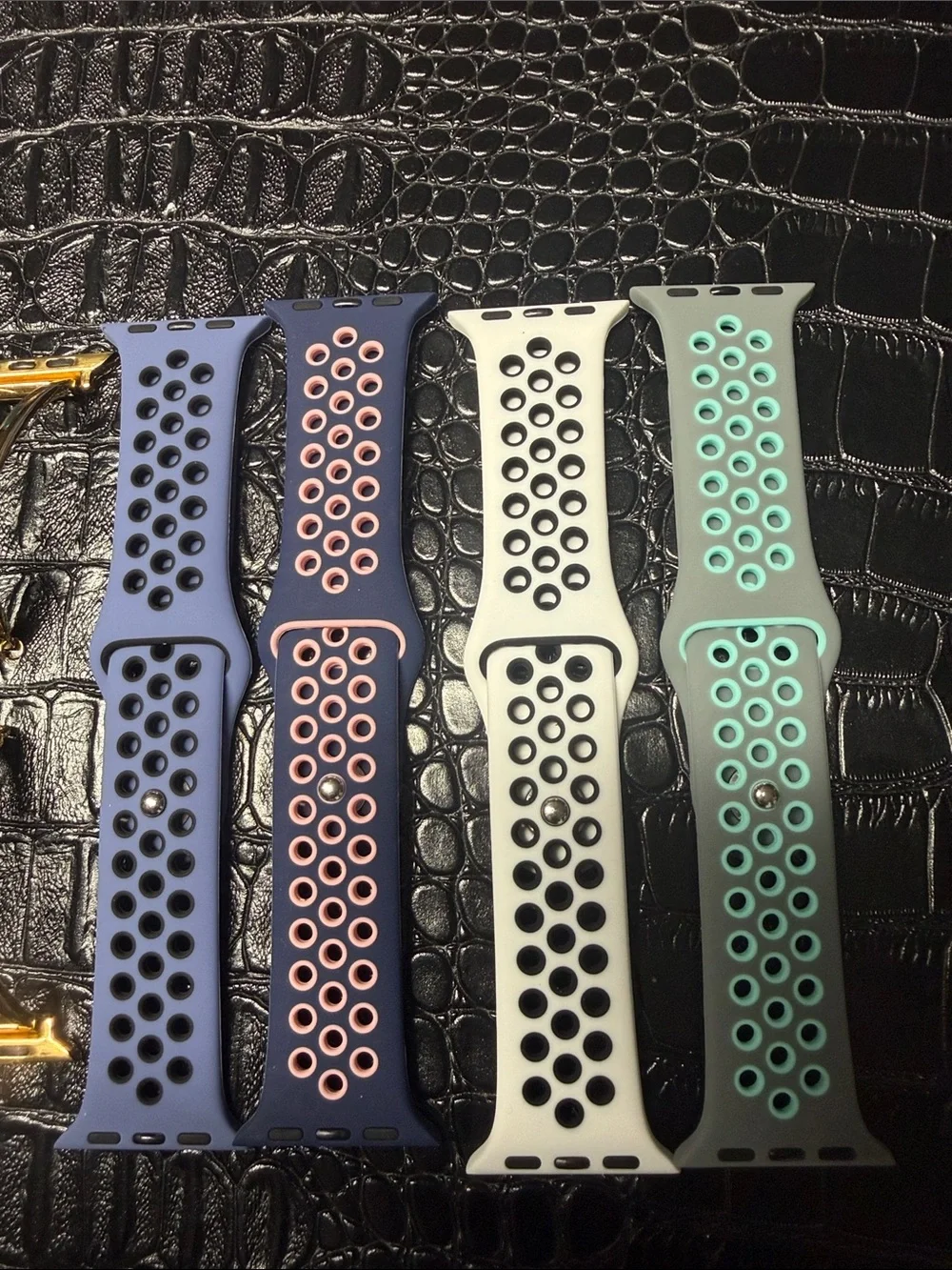 Silicone Sport Watch Bands Apple Compatible 38 40